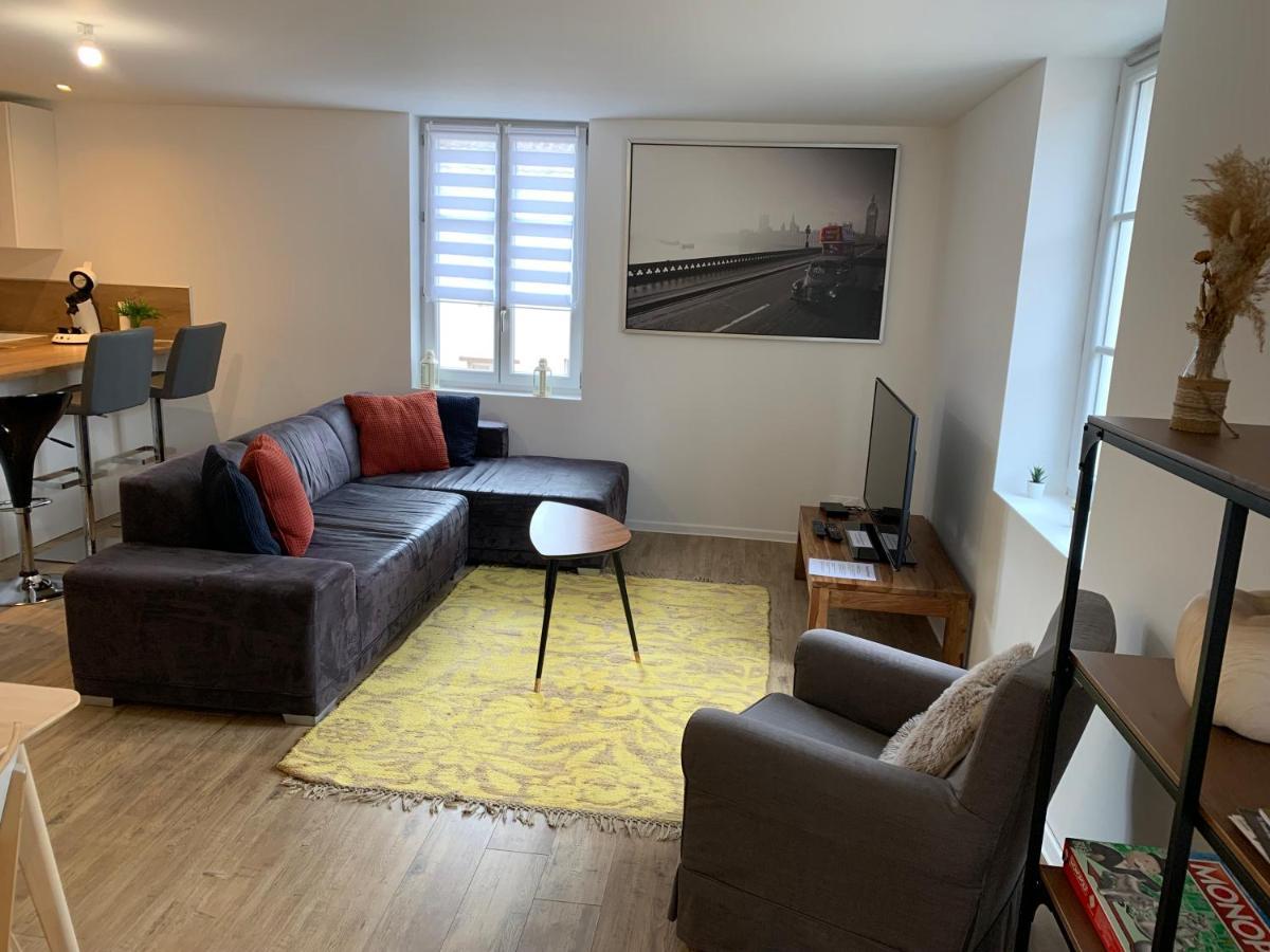 Bel Appartement Au Coeur Du Village Saint-Aubin  Exteriér fotografie
